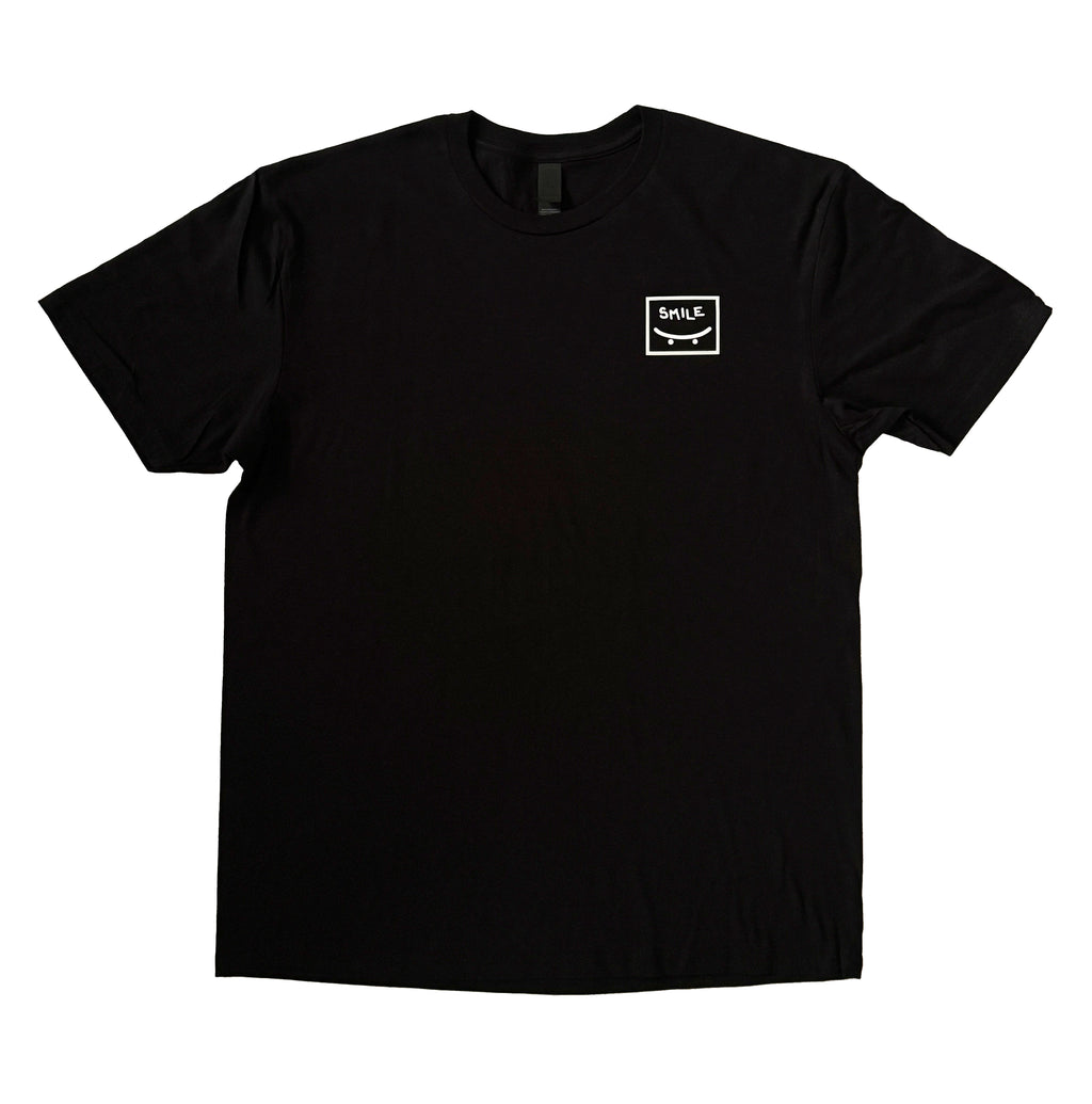 Smile unisex t-shirt (black)