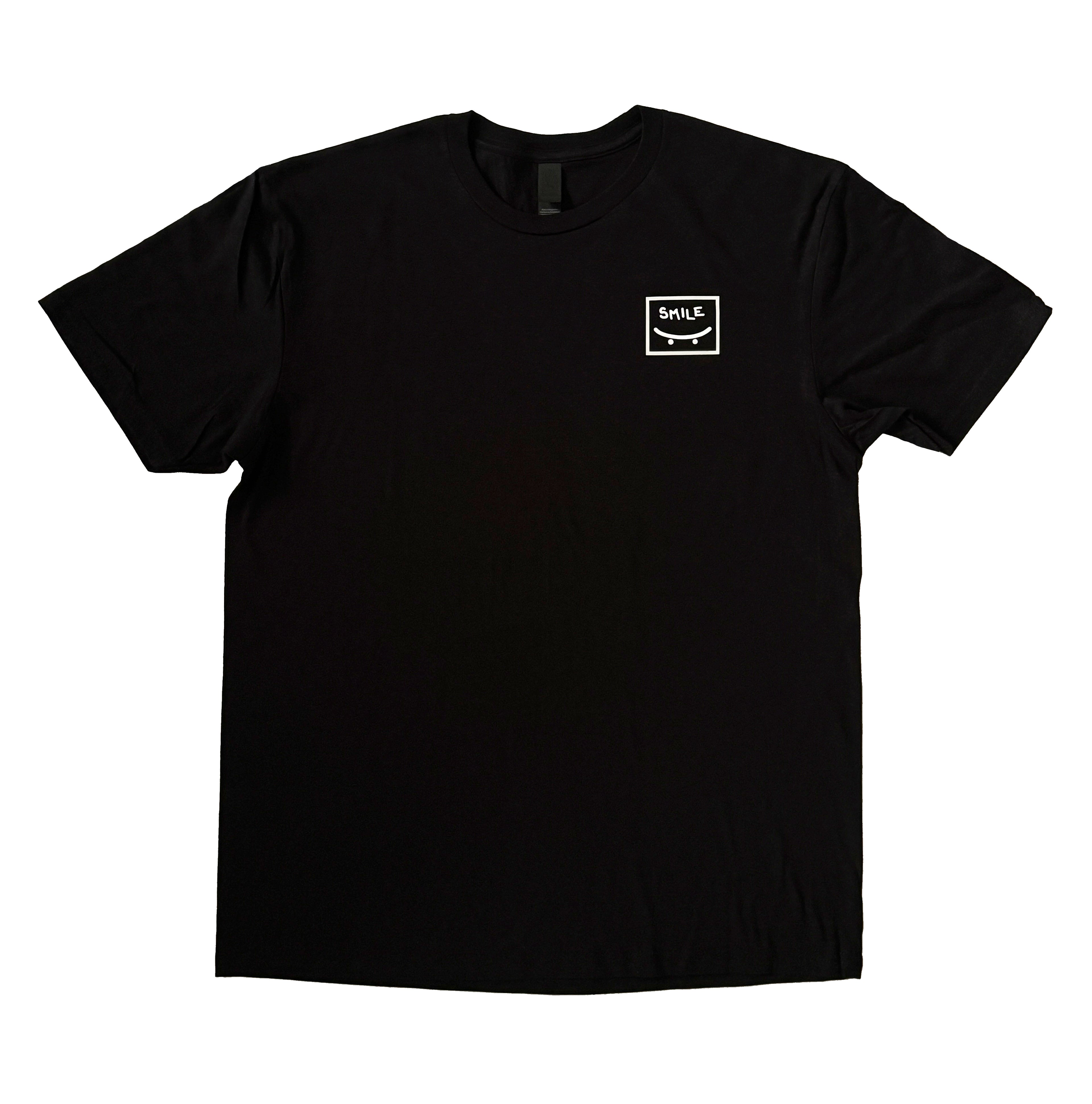 Smile unisex t-shirt (black)