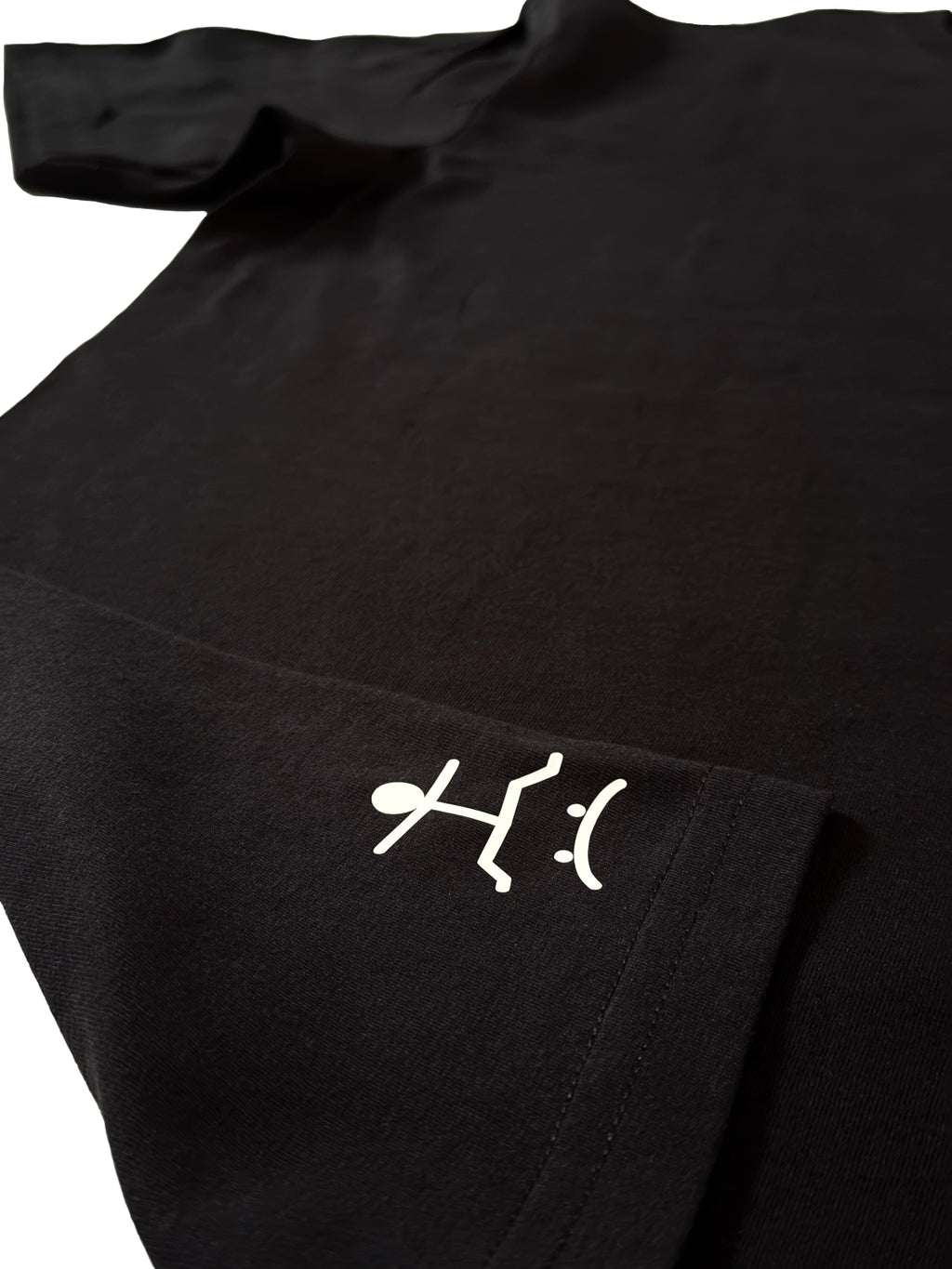 Smile unisex t-shirt (black)