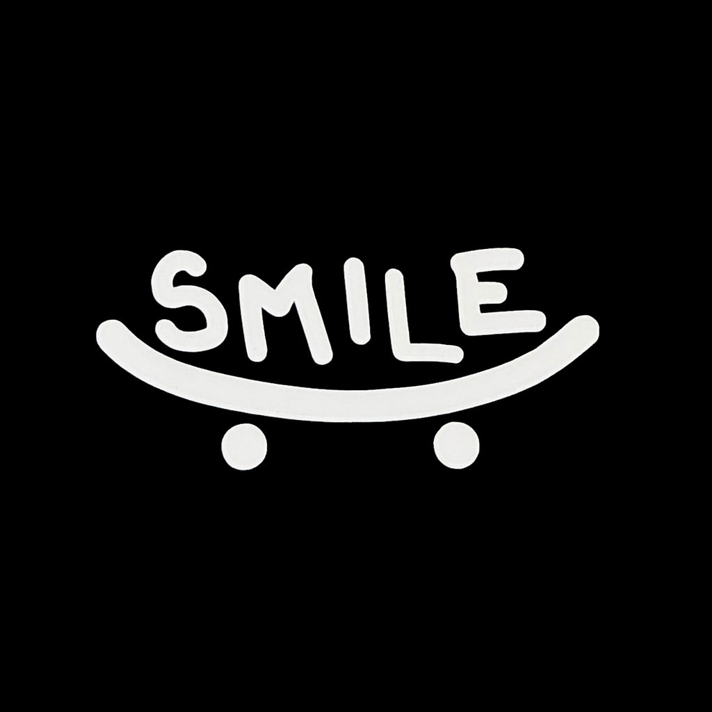 Smile decal