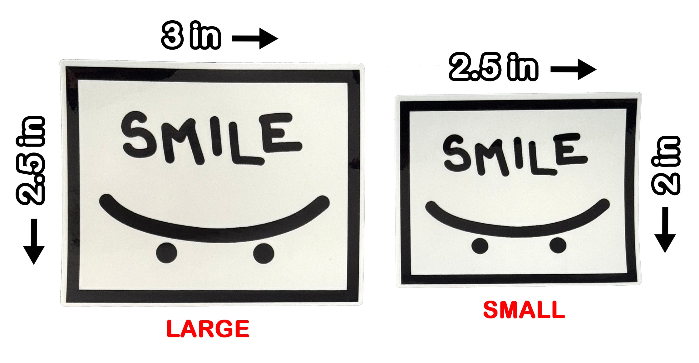 Smile sticker pack