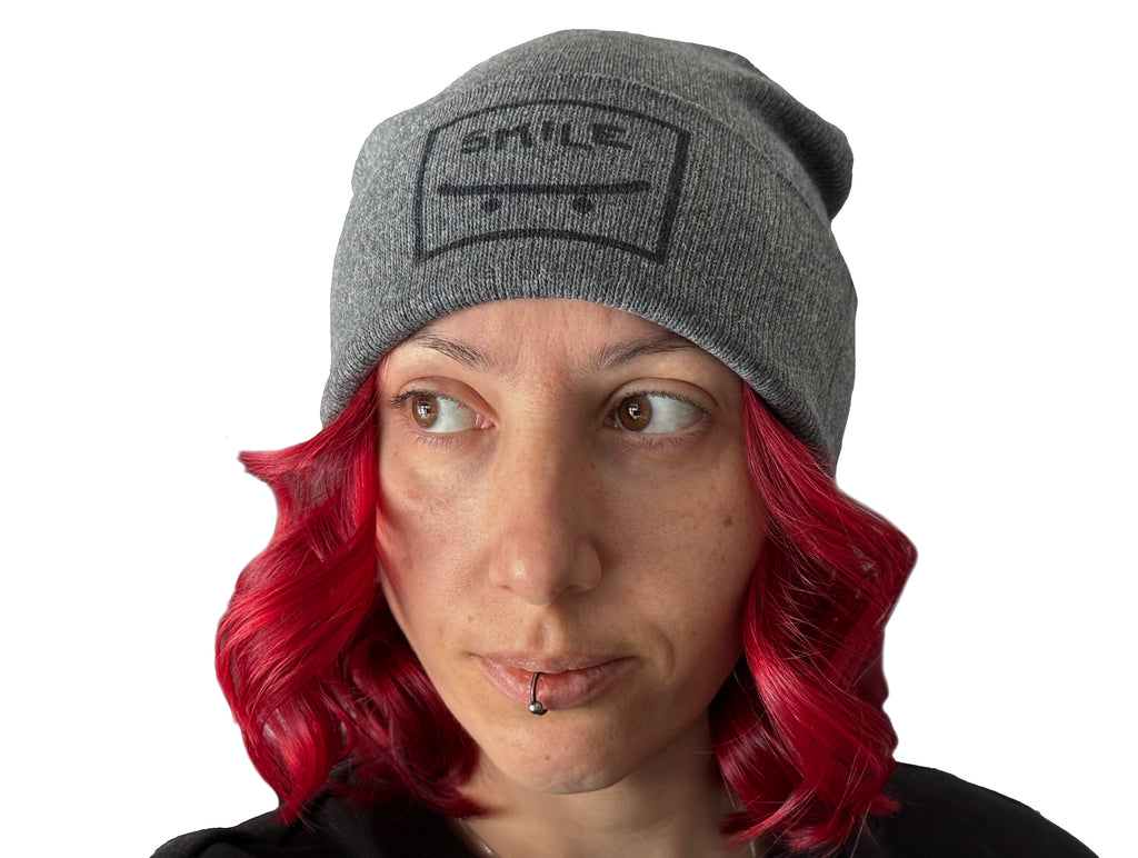 Smile Toque (dark grey)